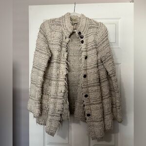 Free people shag cardigan